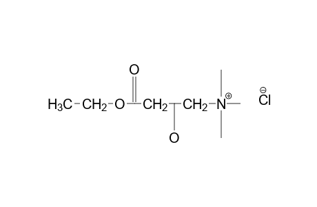 (3-CARBOXY-2-HYDROXYPROPYL)TRIMETHYLAMMONIUM CHLORIDE, ETHYL ESTER