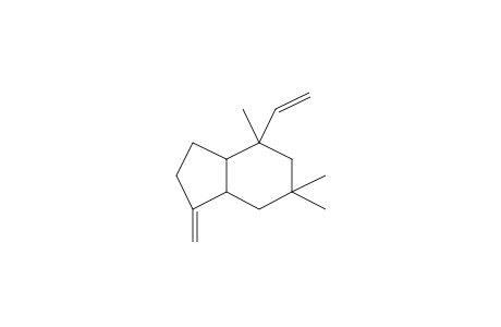 Bicyclo[4.3.0]nonane, 7-methylene-2,4,4-trimethyl-2-vinyl-