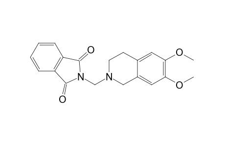 N-[(6,7-dimethoxy-1,2,3,4-tetrahydro-2-isoquinolyl)methyl]phthalimide