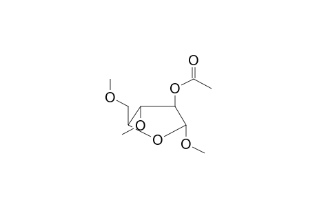 METHYL 3,5-DI-O-METHYL-2-O-ACETYL-ALPHA-L-ARABINOFURANOSIDE