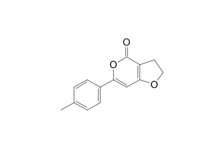 2,3-DIHYDRO-6-(4-METHYLPHENYL)-4H-FURO-[3,2-C]-PYRAN-4-ONE