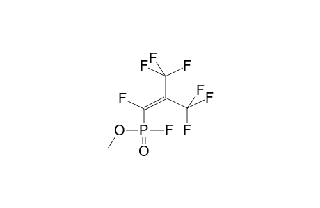 PERFLUOROISOBUTENYLPHOSPHONIC ACID, METHYL ESTER, FLUOROANHYDRIDE