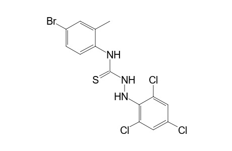 4-(4-bromo-o-tolyl)-3-thio-1-(2,4,6-trichlorophenyl)semicarbazide