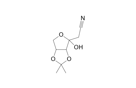 2-Deoxy-4,5-O-isopropylidene-D-erythro-3-hexulo-3,6-furansonitrile