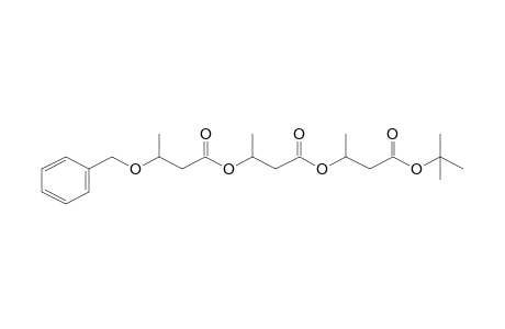 3-Benzyloxy-butyric acid, 2-(2-t-butoxycarbonyl-1-methyl-ethoxycarbonyl)-1-methyl-ethyl ester