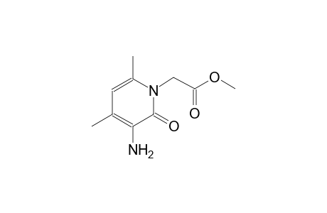 methyl (3-amino-4,6-dimethyl-2-oxo-1(2H)-pyridinyl)acetate