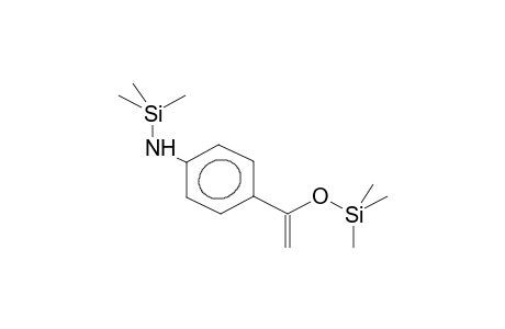 4-TRIMETHYSILYLAMINO-1-(ALPHA-TRIMETHYLSILOXYVINYL)BENZENE