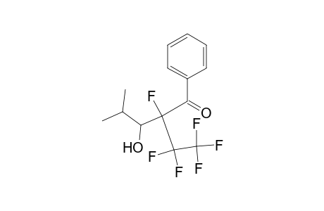 2-Fluoro-3-hydroxy-4-methyl-2-(1,1,2,2,2-pentafluoroethyl)-1-phenyl-1-pentanone