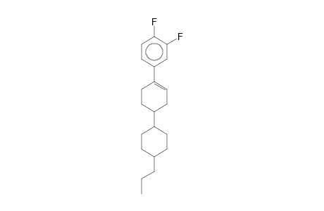 BENZENE, 1,2-DIFLUORO-4-[4-(4-PROPYLCYCLOHEXYL)-1-CYCLOHEXEN-1-YL]-