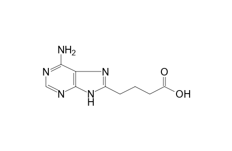 4-(6-Amino-1H-purin-8-yl)butanoic acid