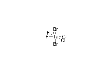 TRANS-TANTALUM DIFLUORIDE DICHLORIDE DIBROMIDE ANION