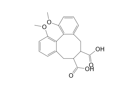 1,12-DIMETHOXY-5,6,7,8-TETRAHYDRODIBENZO-[A,C]-CYCLOOCTANDIENE-6,7-DICARBOXYLICACID