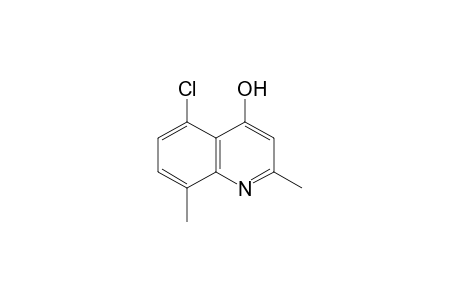 5-chloro-2,8-dimethyl-4-quinolinol