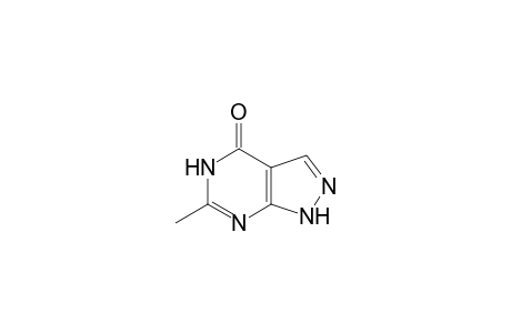 2-Methyl-4(3H)-oxo-7H-pyrazolo[3,4-d]pyrimidine