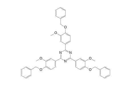 2,4,6-TRIS[4-(BENZYLOXY)-3-METHOXYPHENYL]-s-TRIAZINE