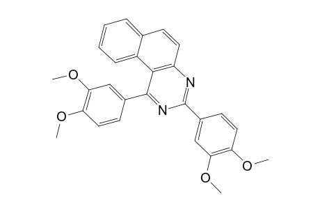 1,3-Bis(3,4-dimethoxyphenyl)benzo[f]quinazoline