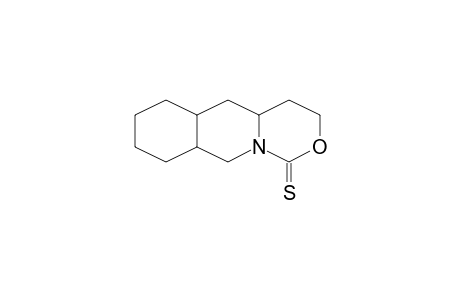 4,4a,5,5a,6,7,8,9,9a,10-decahydro-3H-[1,3]oxazino[3,4-b]isoquinoline-1-thione