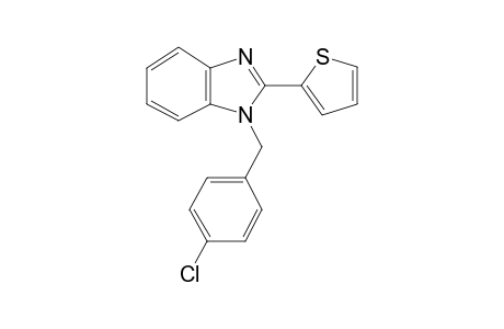 1-(4-Chlorobenzyl)-2-(2-thienyl)benzimidazole