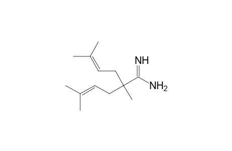 2,5-Dimethyl-2-(3-methyl-2-butenyl)-4-hexenimidamide