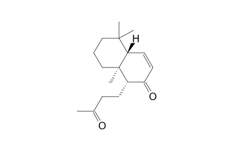 15,16,20-tris-nor-Labd-6-ene-8,13-dione