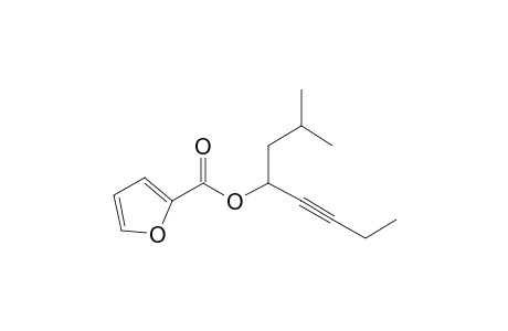 2-Furoic acid, 2-methyloct-5-yn-4-yl ester