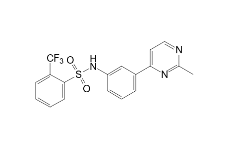 3'-(2-METHYL-4-PYRIMIDINYL)-alpha,alpha,alpha-TRIFLUORO-o-TOLUENESULFONANILIDE