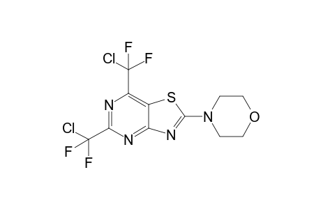 4-[5,7-Bis(chlorodifluoromethyl)thiazolo[4,5-d]pyrimidin-2-yl]morpholine