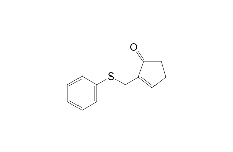 2-[(Phenylthio)methyl]-2-cyclopenten-1-one