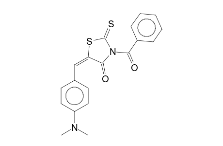 3-Benzoyl-5-(4-dimethylaminobenzylidene)rhodanine