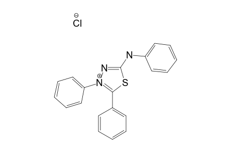 4,5-DIPHENYL-1,3,4-THIADIAZOLIUM-2-PHENYLAMINE-CHLORIDE