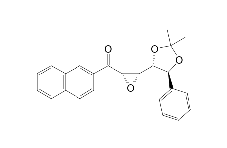 (2S,3S,4R,5S)-(-)-2,3-EPOXY-4,5-O-ISOPROPYLIDENE-5-PHENYL-1-(2-NAPHTHYL)-PENTAN-1-ONE