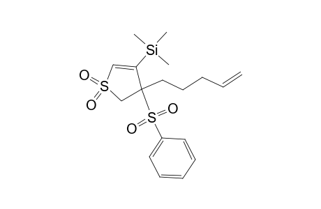 (3-besyl-1,1-diketo-3-pent-4-enyl-2H-thiophen-4-yl)-trimethyl-silane