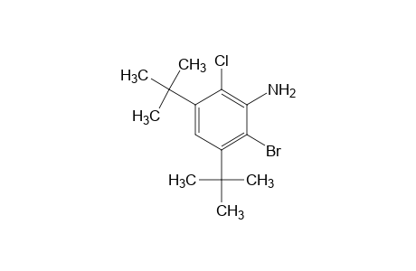 2-bromo-6-chloro-3,5-di-tert-butylaniline