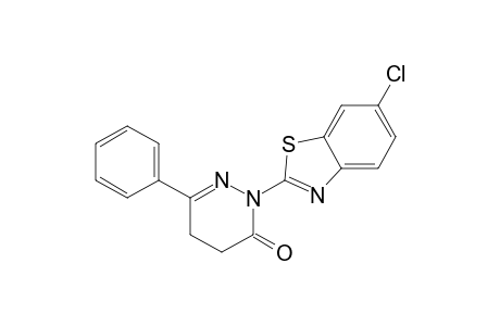 2-(6-Chloranyl-1,3-benzothiazol-2-yl)-6-phenyl-4,5-dihydropyridazin-3-one