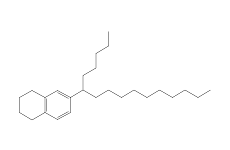 HEXADECANE, 6-/5,6,7,8-TETRAHYDRO- 2-NAPHTHYL/-,