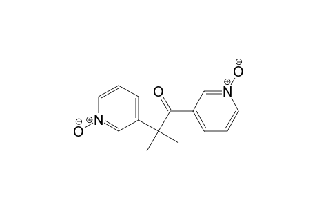 1-Propanone, 2-methyl-1,2-di-3-pyridinyl-, N,N'-dioxide