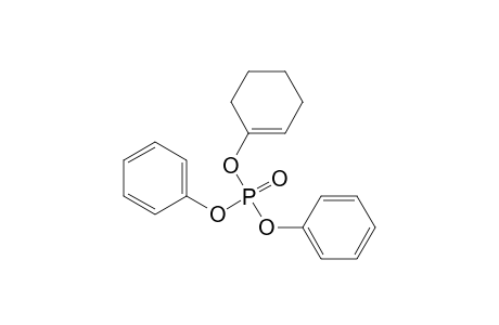 Phosphoric acid, 1-cyclohexen-1-yl diphenyl ester