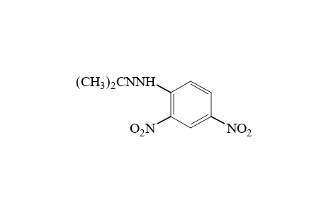 Acetone 2,4-dinitrophenylhydrazone