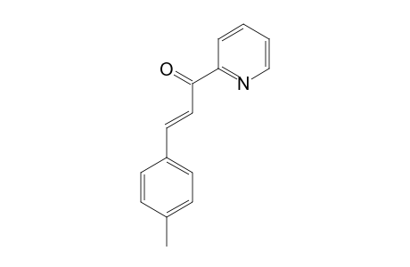 3-(4-Methylphenyl)-1-(2-pyridinyl)-2-propen-1-one