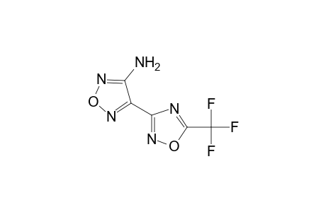 4-[5-(trifluoromethyl)-1,2,4-oxadiazol-3-yl]-1,2,5-oxadiazol-3-amine