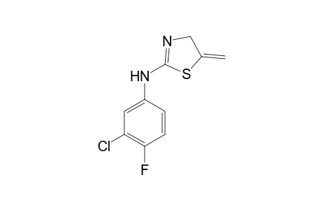 2-(3-Chloro-4-fluoroanilino)-5-methylene-2-thiazoline