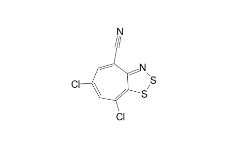 6,8-Dichlorocyclohepta-[1,2,3]dithiazole-4-carbonitrile