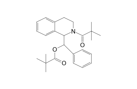 2,2-Dimethylpropionic acid, [2-(2,2-dimethylpropionyl)-1,2,3,4-tetrahydroisoquinolin-1-yl]phenylmethyl ester