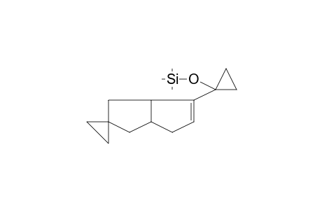 Spiro[bicyclo[3.3.0]oct-6-ene-3-cyclopropane], 6-(1-trimethylsilyloxy)cyclopropyl-