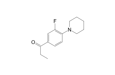 1-[3-Fluoro-4-(1-piperidinyl)phenyl]-1-propanone