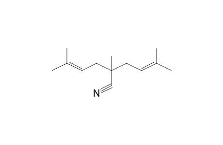 2,5-Dimethyl-2-(3-methyl-2-butenyl)-4-hexenenitrile