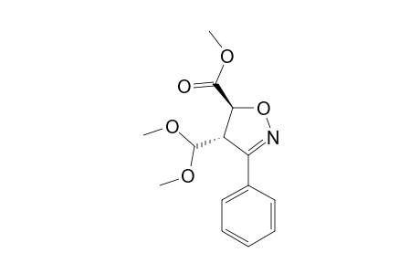 METHYL-TRANS-4-DIMETHOXYMETHYL-3-PHENYL-4,5-DIHYDROISOXAZOLE-5-CARBOXYLATE