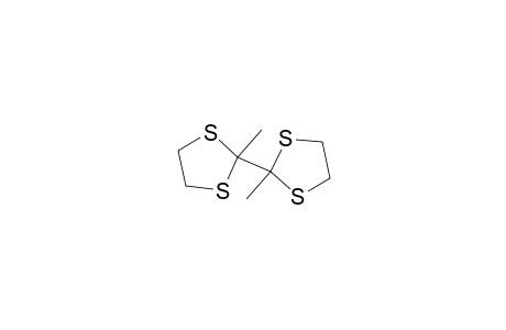 2-methyl-2-(2-methyl-1,3-dithiolan-2-yl)-1,3-dithiolane