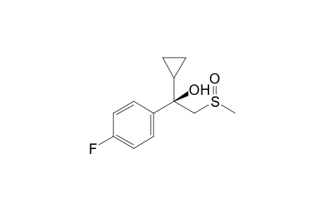 (R*,R*)+(R*,S*)-alpha-(p-FLUOROPHENYL)-alpha-[(METHYLSULFINYL)METHYL]CYCLOPROPANEMETHANOL