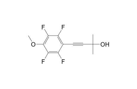 4-(4-METHOXY-2,3,5,6-TETRAFLUOROPHENYL)-2-METHYL-3-BUTYN-2-OL